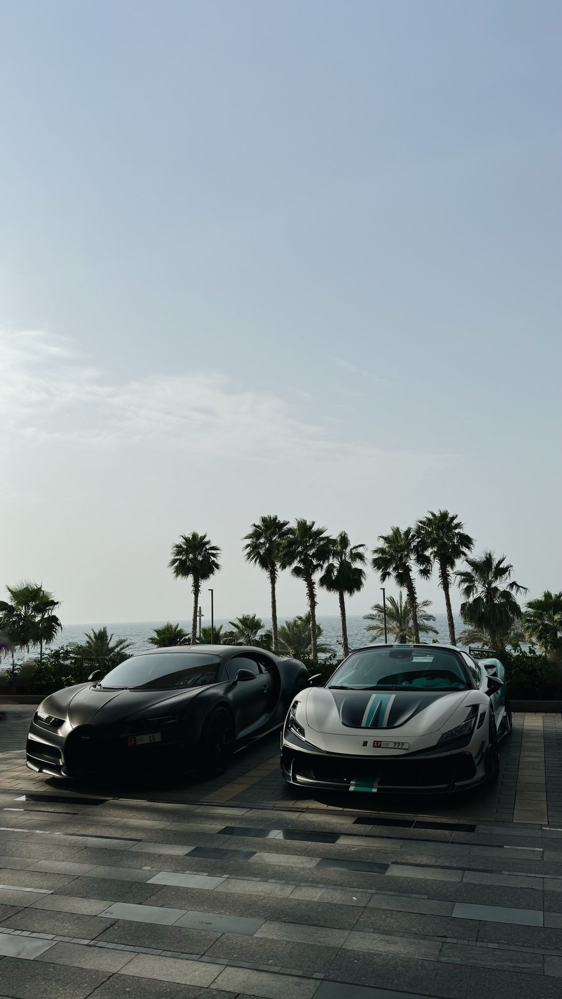 Bugatti Chiron x Ferrari F8 Spider Mansory
